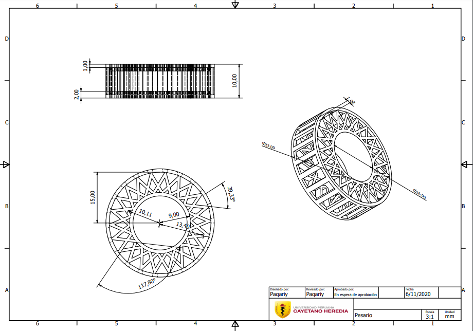 Plano del pesario